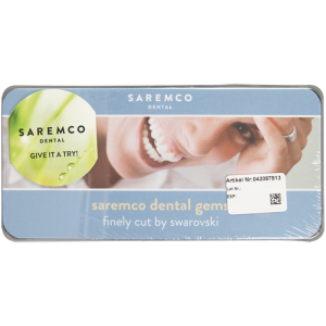 نگین دندان كريستالي رنگي SAREMCO - Dental Gems