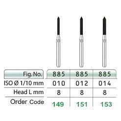 فرز تیزکاوان الماسی توربین چمفر