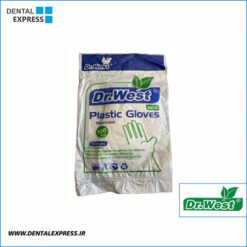 دستکش یکبار مصرف دکتر وست - Dr.West Plastic Gloves