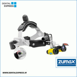 لوپ کلاهی همراه با لایت مدل SLH + HL8200 زومکس - Zumax Prismatic Loupes SLH + HL8200