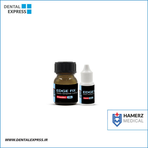 سمان گلس آینومر پودر و مایع لوتینگ MEDICAL HAMERZ – EDGE FIX