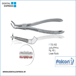 فورسپس ریشه کش پایین نازک فالکن - Falcon