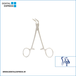 پنس هموستات اندو دندانه دار ٩٠ درجه دنا پویا - ⁦Dena Puya⁩