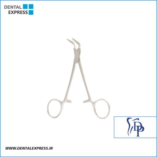 پنس هموستات اندو دندانه دار ٩٠ درجه دنا پویا – ⁦Dena Puya⁩